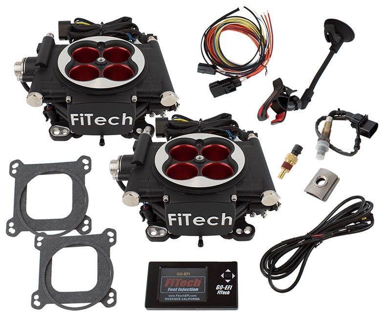 Fitech Go EFI 2x4 1200 HP Power Adder System (FH30064)