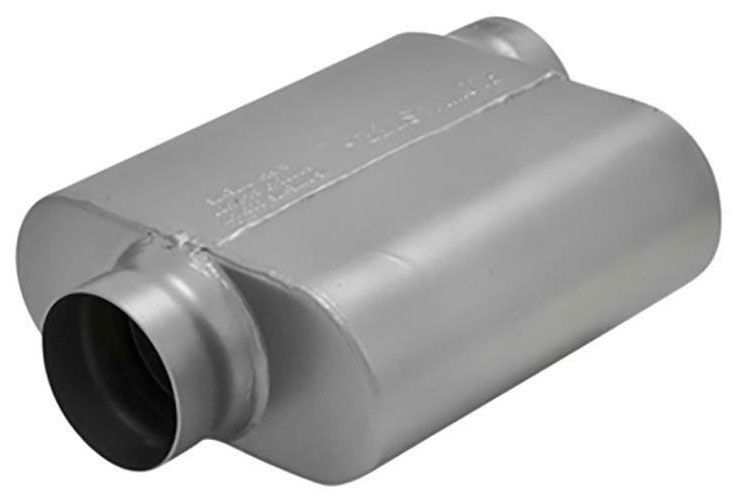 Flowmaster 10 Series Delta Force Race 409 S/S Muffler 3.50" Center In/Out (FLO8435109)