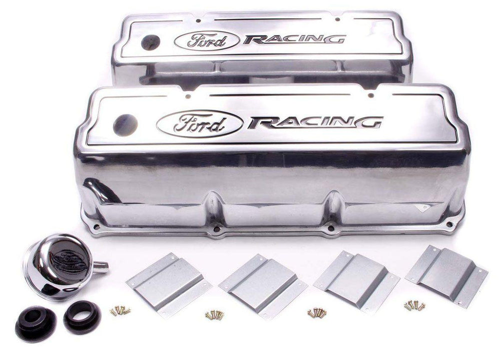 Fordperf Aluminium Valve Covers (Polished) (FMM-6582-Z351)