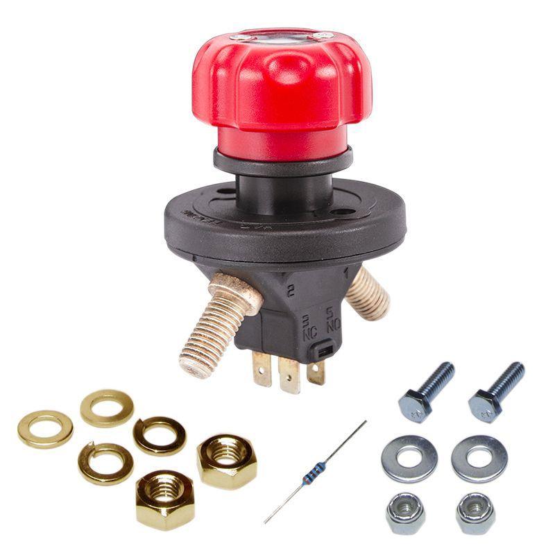 Flaming River Combination battery & Alternator Kill Switch (FR1013)