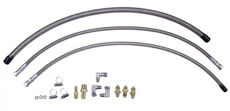Flaming River Stainless Braided Hose Kit - Remote Reservoir (FR1610) FR1610