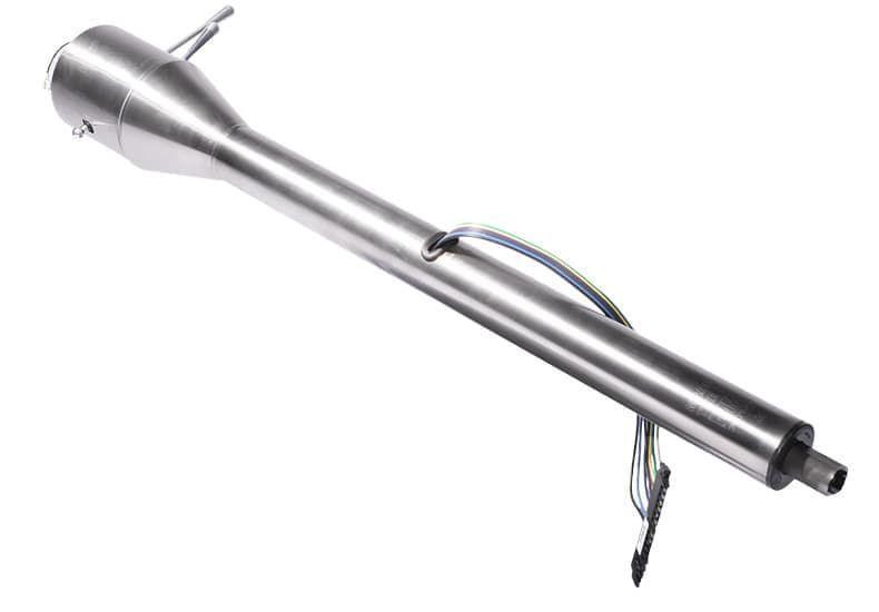 Flaming 30" Floor Shift Tilt Steering Column - Mill Finish (FR20001)