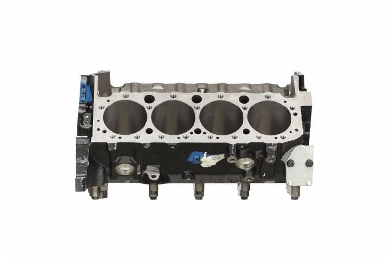 GM Cast Iron 350 Engine Block, 4-Bolt Mains, 383 Clearanced, 1-Piece Rear Main (GM19432109)