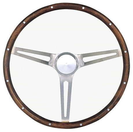 Grant 15" Classic Steering Wheel With Polished Horn Button (GR967-0) GR967-0