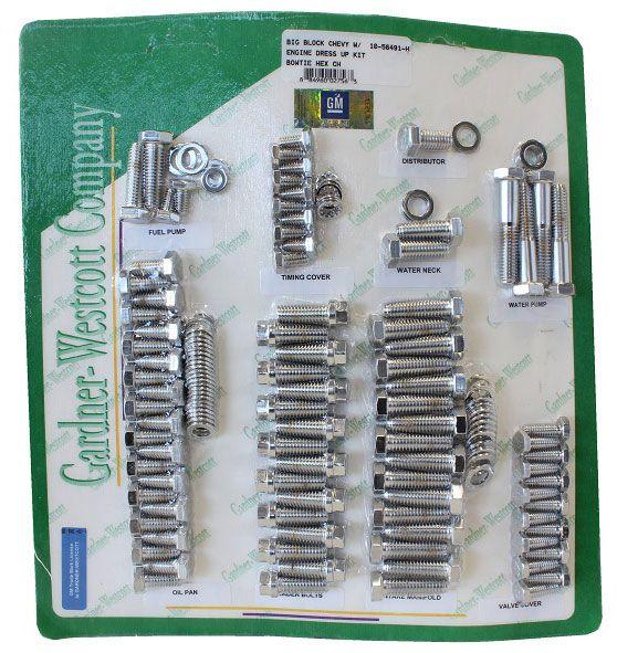 Gardener Chrome Hex Engine Dress Up Kit (GW10-56491-H) GW10-56491-H