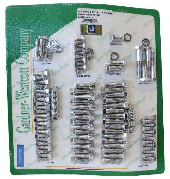 Gardener Polished S/S Hex Engine Dress Up Kit (GW10-56491-HSP)