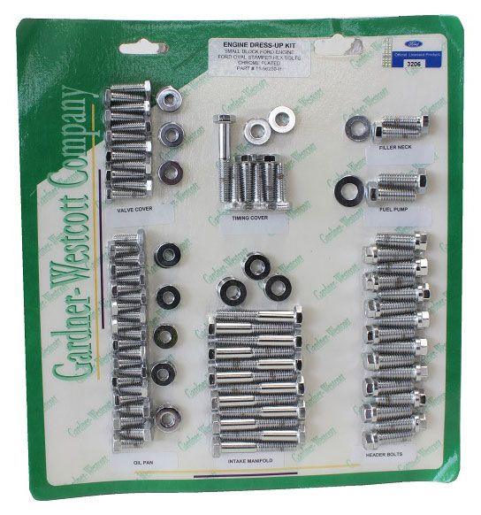 Gardener Chrome Hex Engine Dress Up Kit (GW11-56250-H) GW11-56250-H