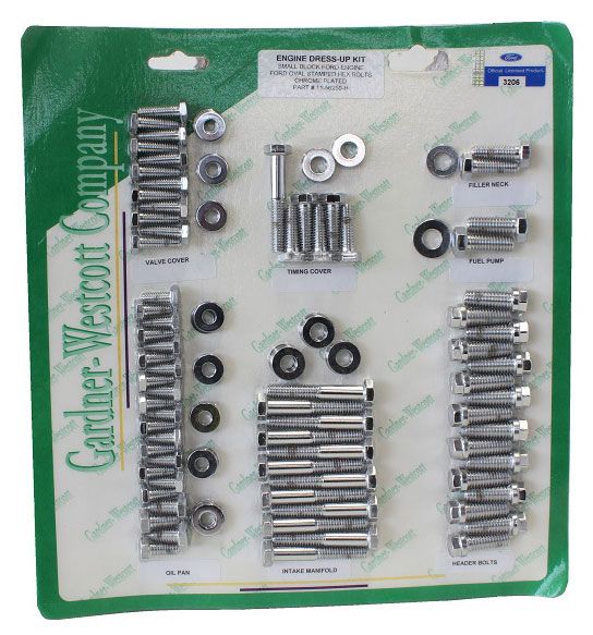 Gardener Polished S/S Hex Engine Dress Up Kit (GW11-56250-HSP)