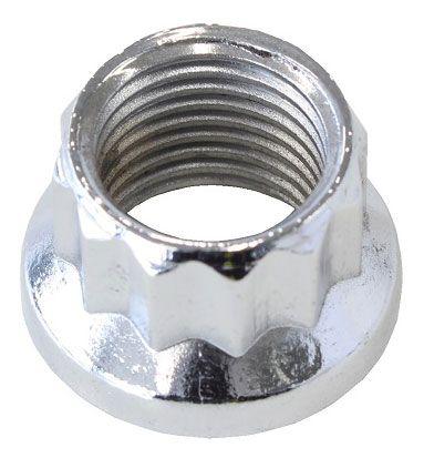 Gardener 12-Point 7/16"-20 Chrome Plated Nut, Single (GW29553) GW29553