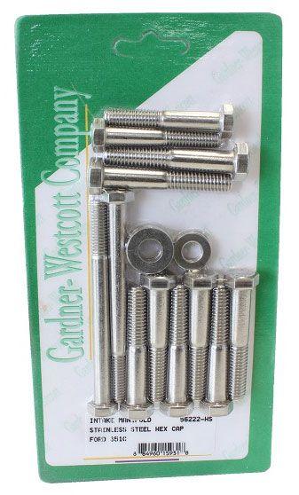 Gardener S/S Hex Intake Manifold Bolt Set (GW56222-HS) GW56222-HS