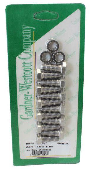 Gardener S/S Hex Intake Manifold Bolt Set (GW56469-HS) GW56469-HS