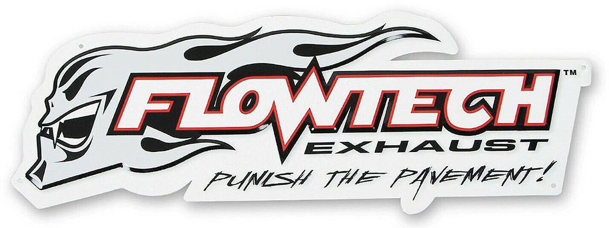 Flowtech Metal Sign with Flowtech Logo (HO-FL10000FLT)