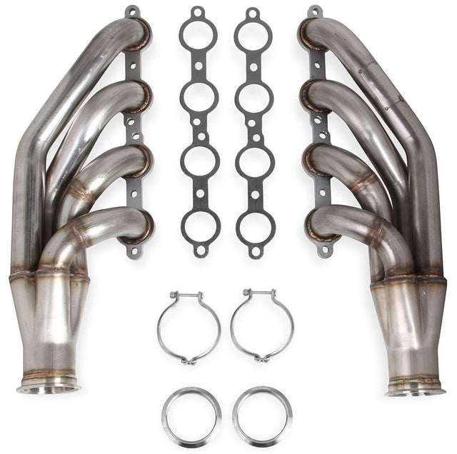 Flowtech Stainless Steel 1-3/4" Primary Turbo Headers, Natural Finish (HO-FL11535FLT) HO-FL11535FLT