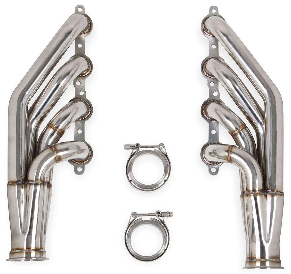 Flowtech Stainless Steel 1-7/8" Primary Turbo Headers, Natural Finish (HO-FL11537FLT) HO-FL11537FLT