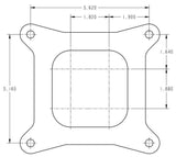 Holley 600 CFM 4-Barrel Street/Strip Carburettor - Shiny Finish (HO0-4776S)