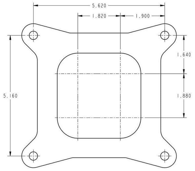 Holley 650 CFM 4-Barrel Street/Strip Carburettor - Classic Finish (HO0-4777C)