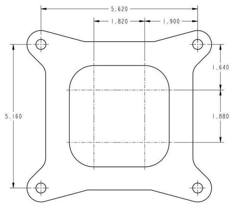 Holley 750 CFM 4-Barrel Street/Strip Carburettor - Classic Finish (HO0-4779C)