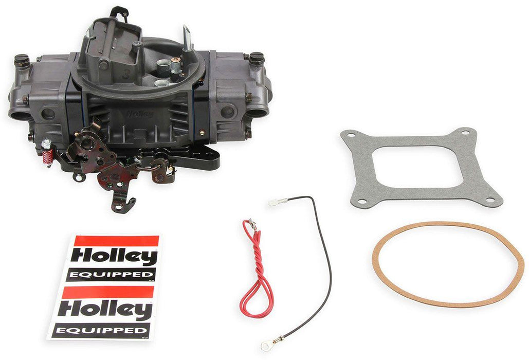 Holley 650 CFM Ultra Double Pumper 4-Barrel Carburettor - Hard Core Grey (HO0-76650HB)