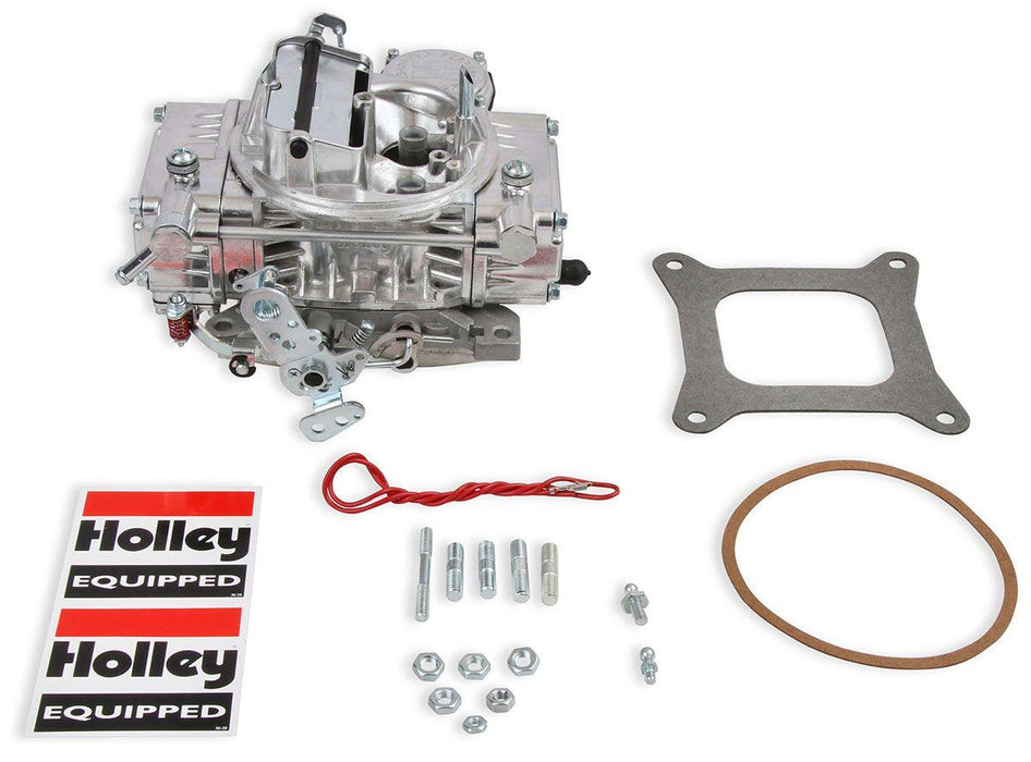 Holley 600 CFM 4-Barrel Street Carburettor - Shiny Finish (HO0-80457S)