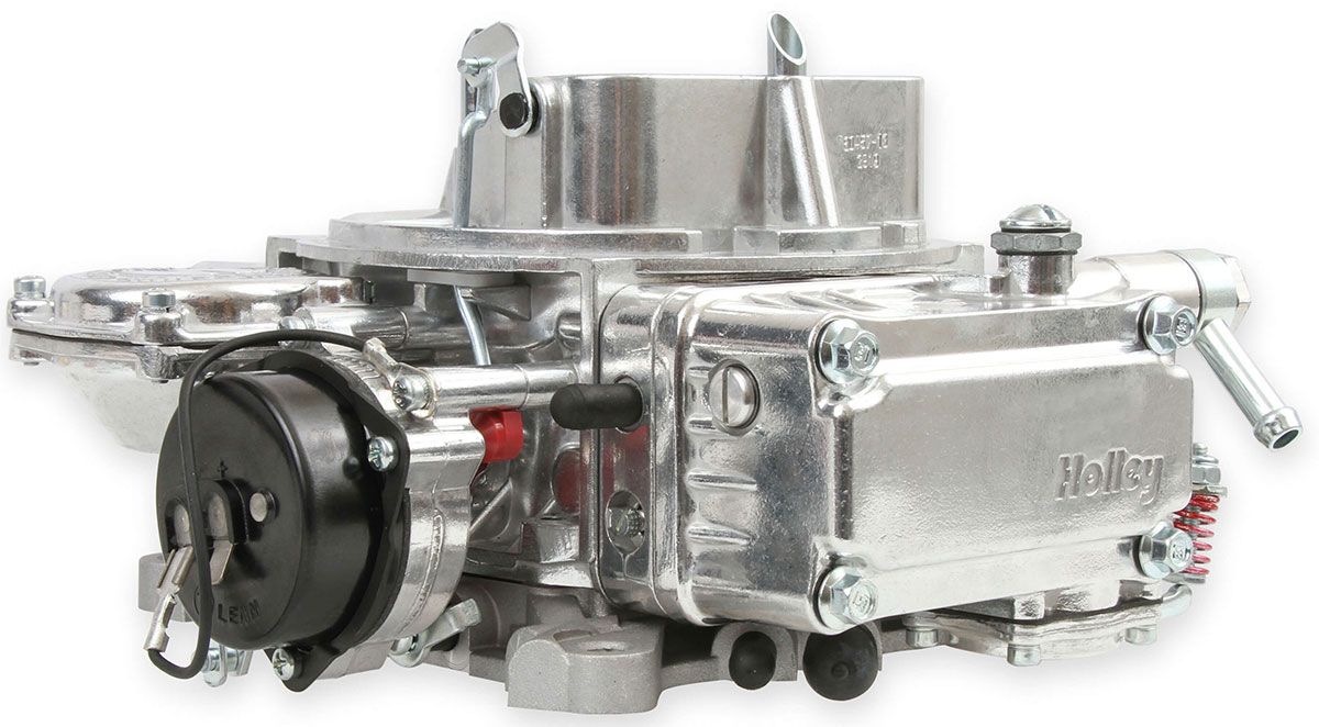 Holley 600 CFM 4-Barrel Street Carburettor - Shiny Finish (HO0-80457S)