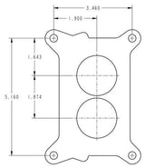 Holley 500 CFM 2-Barrel Street Avenger Carburettor (HO0-80500)
