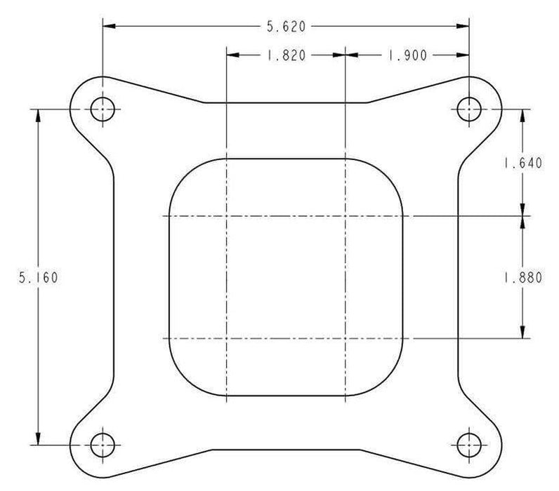 Holley 750 CFM 4-Barrel HP Series Race Carburettor (HO0-80529-1)