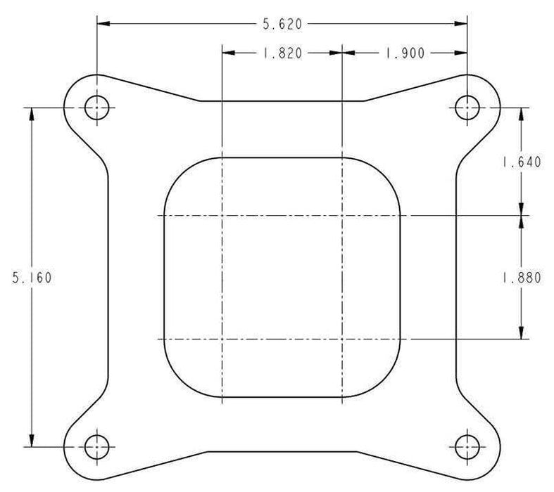 Holley 750 CFM 4-Barrel HP Series Race Carburettor - Methanol (HO0-80535-1)