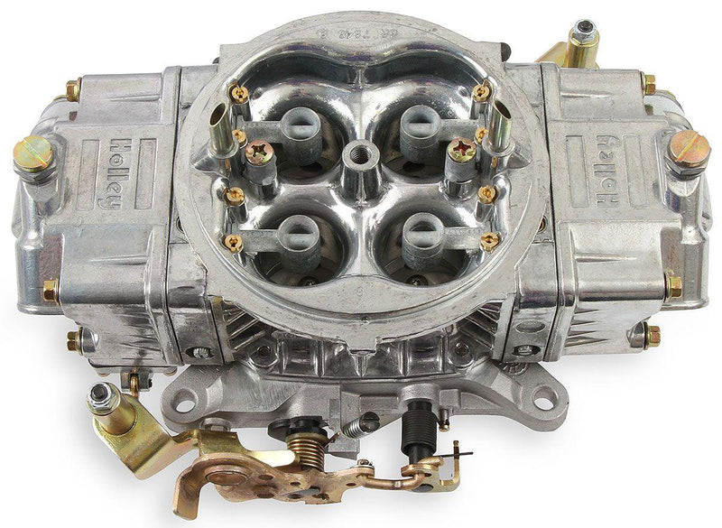 Holley 600 CFM 4-Barrel Blower Carburettor - Shiny Finish (HO0-80575S)