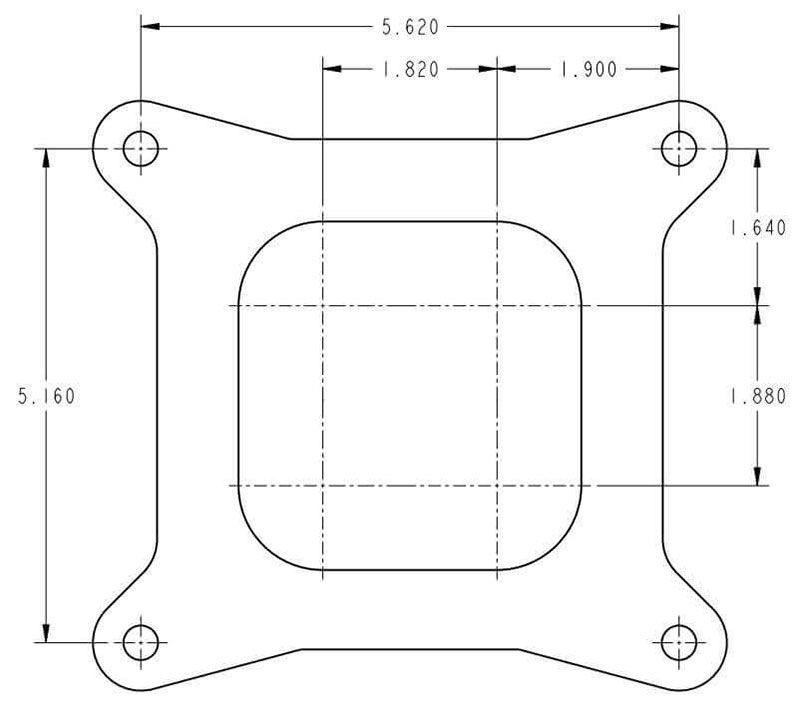 Holley 650 CFM 4-Barrel Street Carburettor (HO0-80783C)