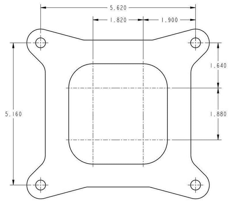 Holley 650 CFM 4-Barrel Street Carburettor (HO0-80783C)