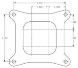 Holley 650 CFM Four Barrel Aluminium Street HP Carburettor (HO0-82651SA)
