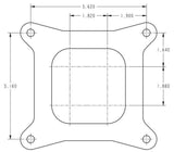Holley 950 CFM Four Barrel Aluminium Street HP Carburettor (HO0-82951SA)