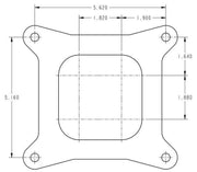 Holley 950 CFM Four Barrel Aluminium Street HP Carburettor (HO0-82951SA)