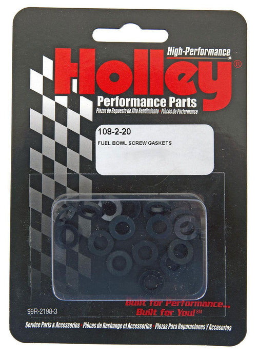 Holley Fuel Bowl Screw Gaskets (HO108-2-20)