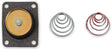 Holley Regulator Diaphragm Repair Kit (HO12-807) HO12-807