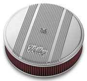 Holley Vintage Series Finned Aluminium Air Cleaner (HO120-151) HO120-151