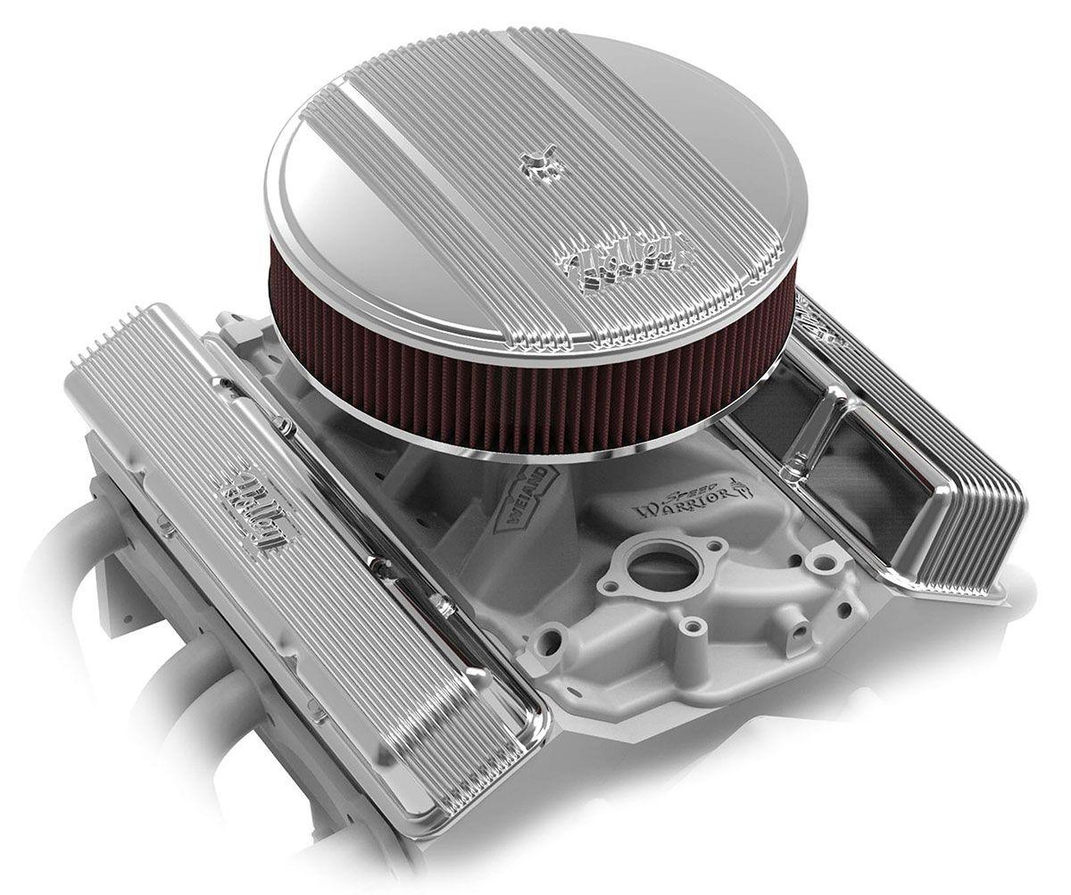 Holley Vintage Series Finned Aluminium Air Cleaner (HO120-151)
