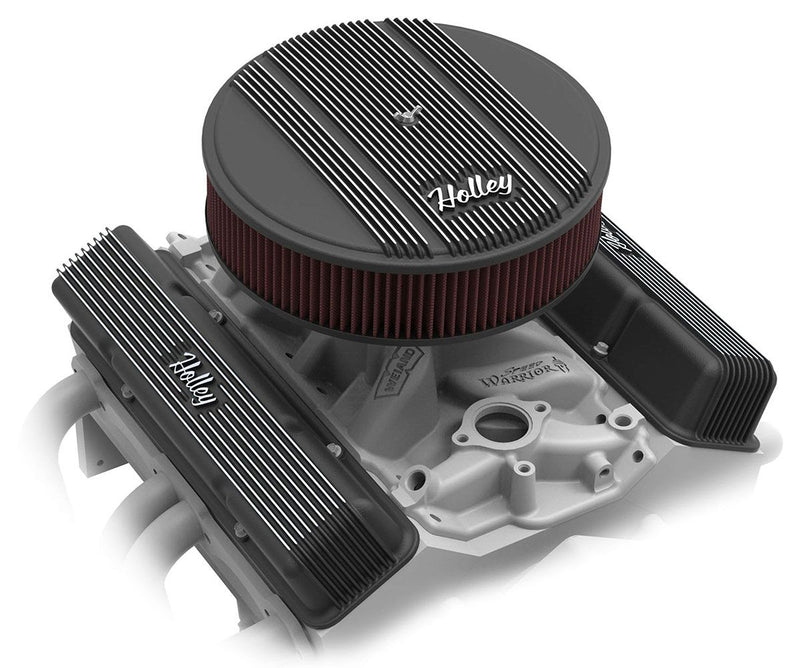 Holley Vintage Series Finned Aluminium Air Cleaner (HO120-153)