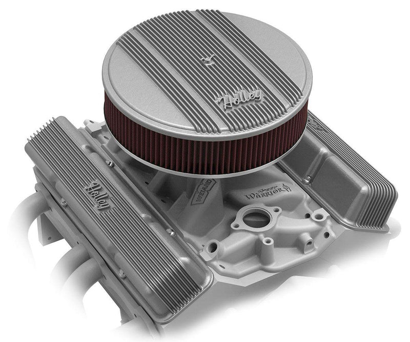 Holley Vintage Series Finned Aluminium Air Cleaner (HO120-160)