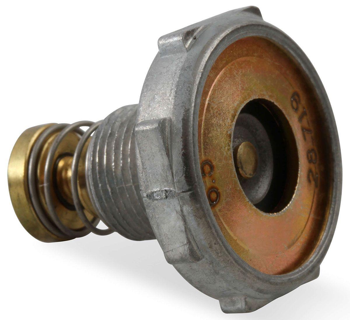 Holley Single-Stage Power Valve High Flow 6.5" Hg, Including Gasket (HO125-165) HO125-165