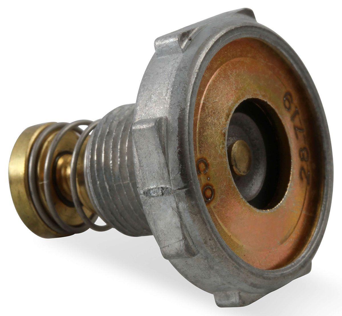 Holley Single-Stage Power Valve High Flow 8.5" Hg, Including Gasket (HO125-185) HO125-185