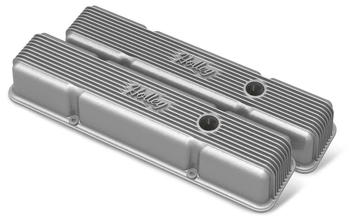 Holley Vintage Series Fined Valve Covers (HO241-240)