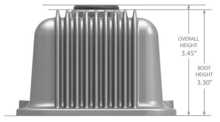 Holley Vintage Series Fined Valve Covers (HO241-240)