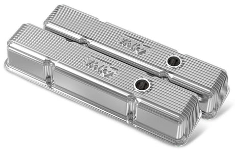 Holley Vintage Series Fined Valve Covers (HO241-241) HO241-241