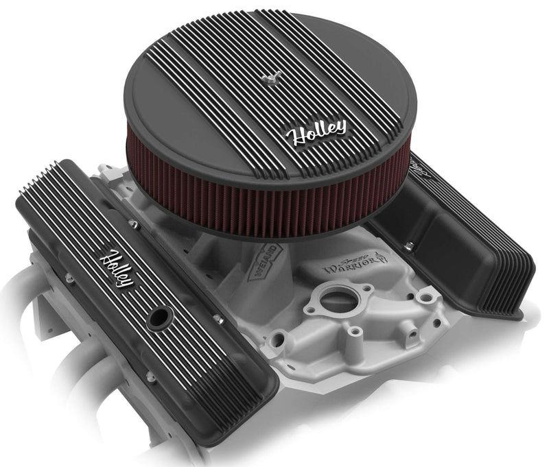 Holley Vintage Series Fined Valve Covers (HO241-242)