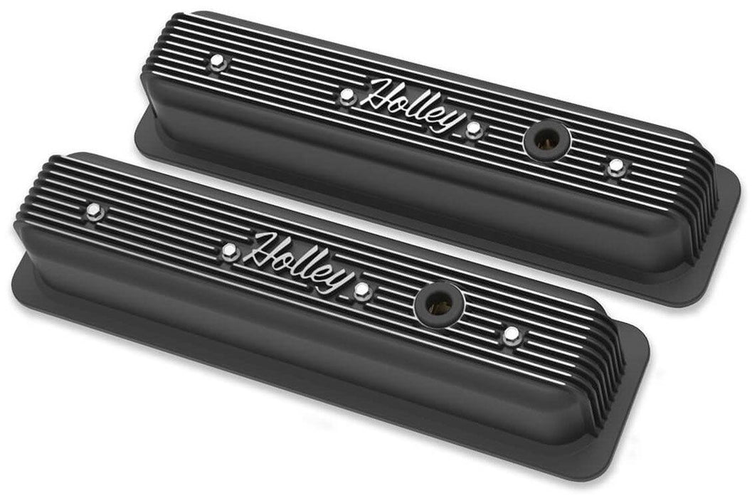 Holley Vintage Series Fined Valve Covers (HO241-247)