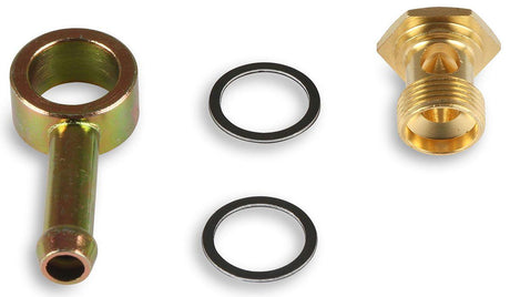 Holley Swivel Hose Fitting 5/16&quot:; Thread 9/16-24 (HO26-25) HO26-25