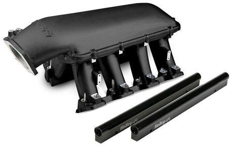 Holley LS3/L92 Hi-Ram Intake Manifold - Black (HO300-117BK) HO300-117BK