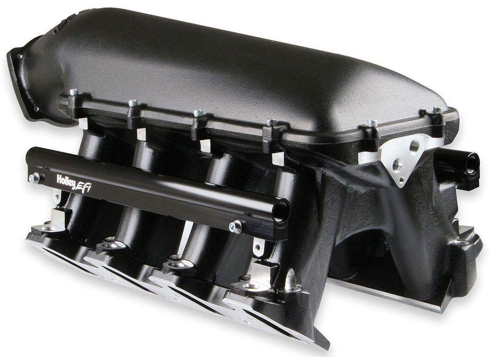 Holley LS3/L92 Hi-Ram Intake Manifold - Black (HO300-117BK)