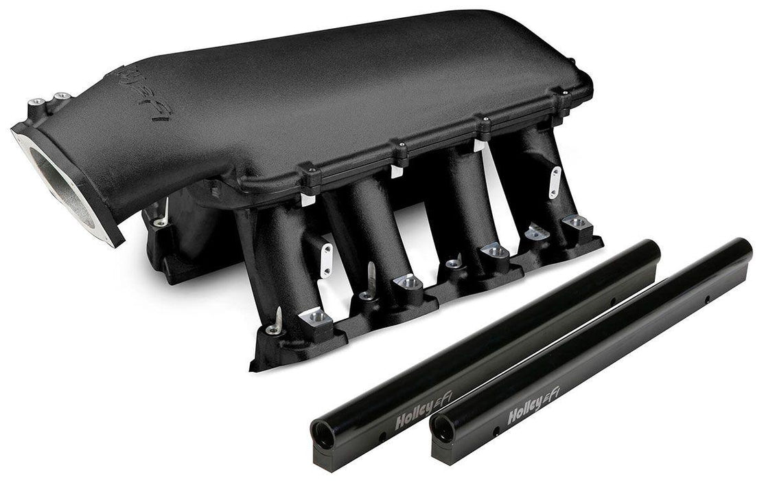 Holley LS3/L92 Hi-Ram Intake Manifold - Black (HO300-117BK)